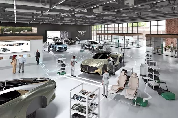 Bentley Motors genel merkezi, Crewe, Birleşik Krallık